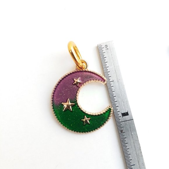 4/$20 Cresent moon shoe charm Rolle Skate moon shoelace charm - Picture 5 of 6